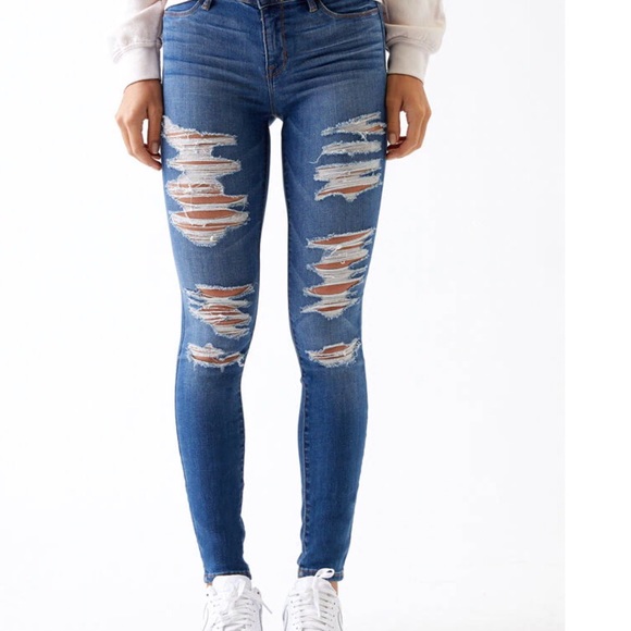 Pacsun Ripped Jeans - Picture 4 of 9